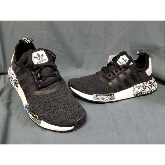 adidas Other - Adidas NMD_R1 J Sneakers Black White Size 6.5 NEW IN BOX!